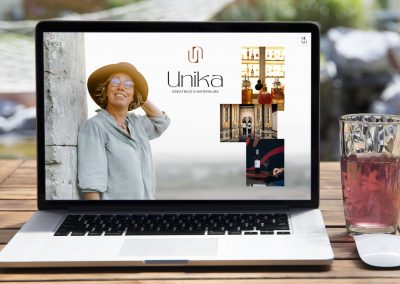 E-magencia - portfolio - site - Agence Unika